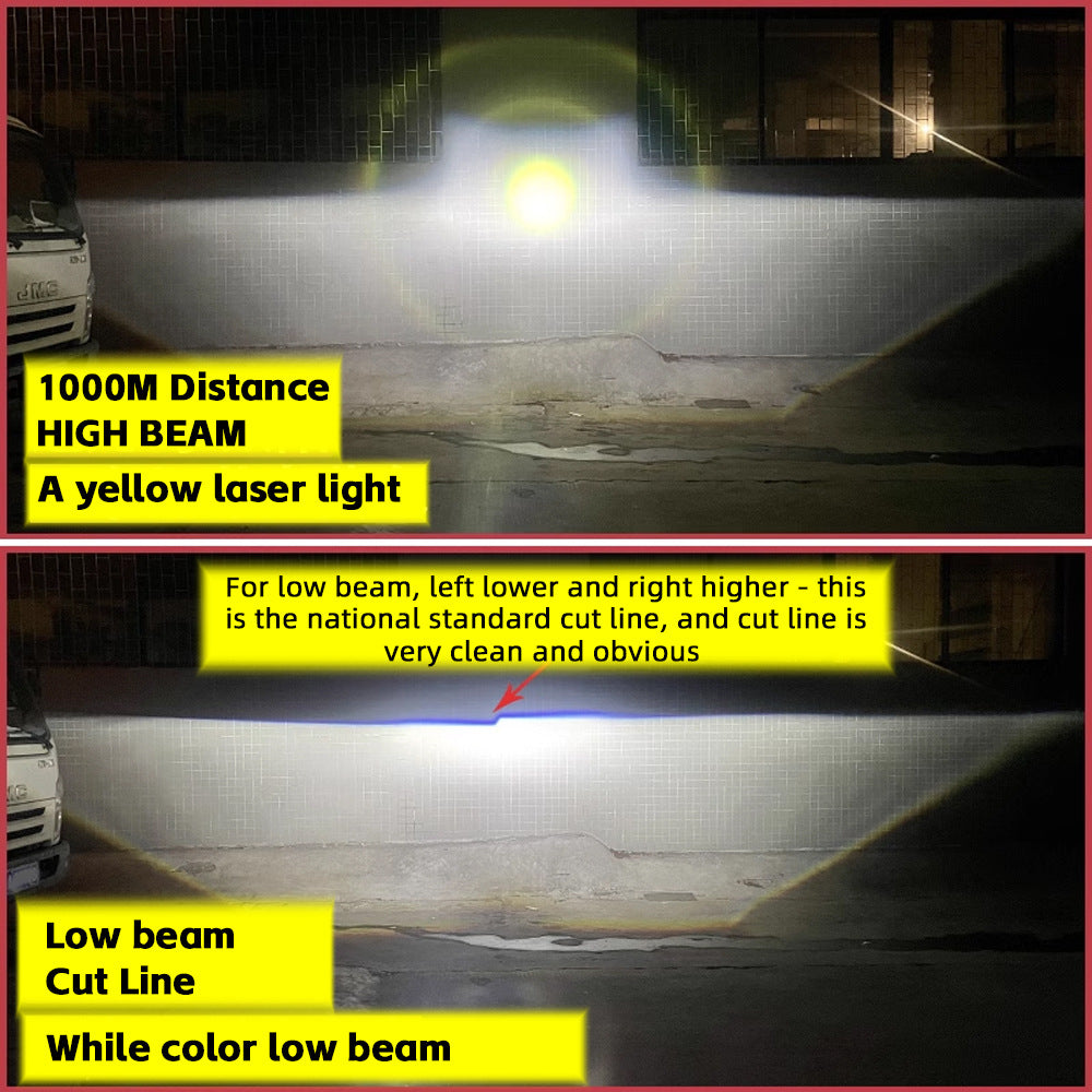 YIYOU/通用三直射LED 雾灯透镜